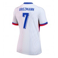 Frankreich Antoine Griezmann #7 Fußballbekleidung Auswärtstrikot Damen EM 2024 Kurzarm